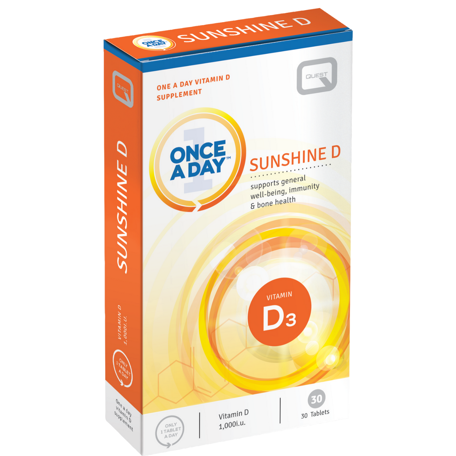 Quest OAD Sunshine D Tabs 30's
